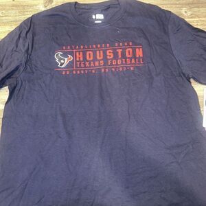 Houston Texans Shirt Mens XL Team Apparel Football Short Sleeve Tee. NWT. Z